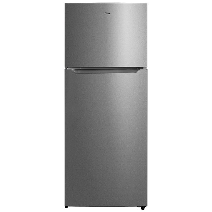 MIKA Refrigerator, 507L, No Frost, Double Door, Stainless Steel