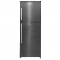 MIKA No Frost Refrigerator, 200L, Double Door, Dark Matt Stainless Steel