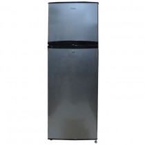 MIKA Refrigerator, 200L, Direct Cool, Double Door, Line Silver Dark