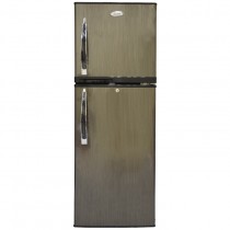 MIKA Refrigerator, 168L, Direct Cool, Double Door, Black Brush