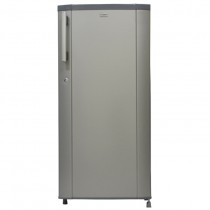 MIKA Refrigerator, 190L, Direct Cool, Single Door, Moon Silver