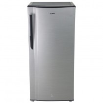 MIKA Refrigerator, 170L, Direct Cool, Single Door, Line Silver Dark