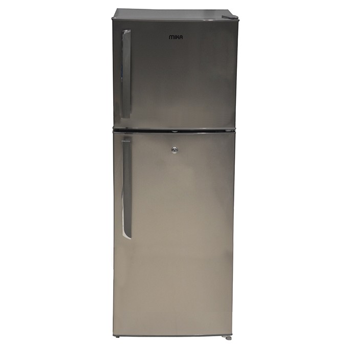 Refrigerator, 138L, Direct Cool, Double Door, Brush Stainless Steel