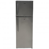 MIKA Refrigerator, 138L, Direct Cool, Double Door, Silver Brush