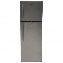 MIKA Refrigerator, 138L, Direct Cool, Double Door, Silver Brush