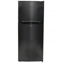 MIKA Refrigerator, 118L, Direct Cool, Double Door, Dark Matt Stainless Steel