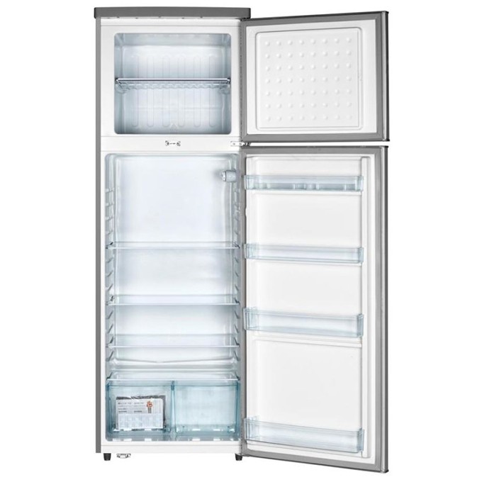 REBUNE fridge 213 liters- RE-2020-2 Silver