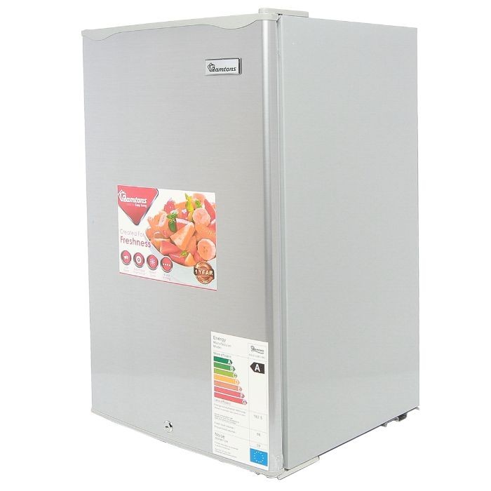 Ramtons 90L Single Door Fridge, Silver- RF/215