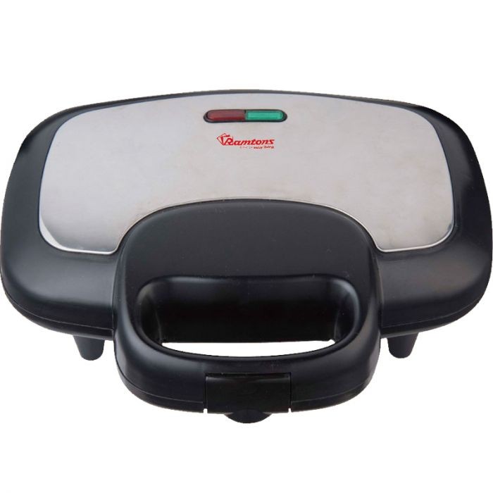 RAMTONS 2 SLICE SANDWICH TOASTER METAL TOP- RM/478