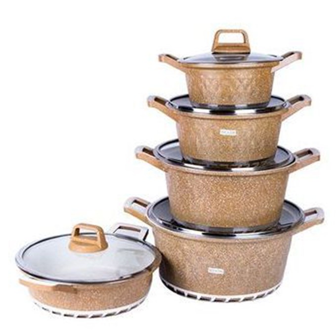 Signature 10pcs Signature Granite Die Casting Cookware Set