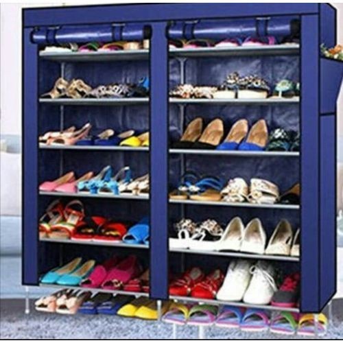 Generic 2 Column Portable Shoe Rack