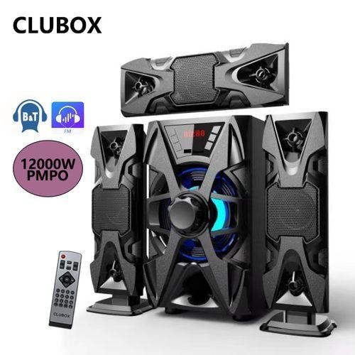 Clubox IC-1303 3.1 X-Base HI-FI System, Bluetooth 12000W