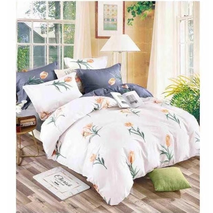 6x6 Cotton Binded Duvet Set