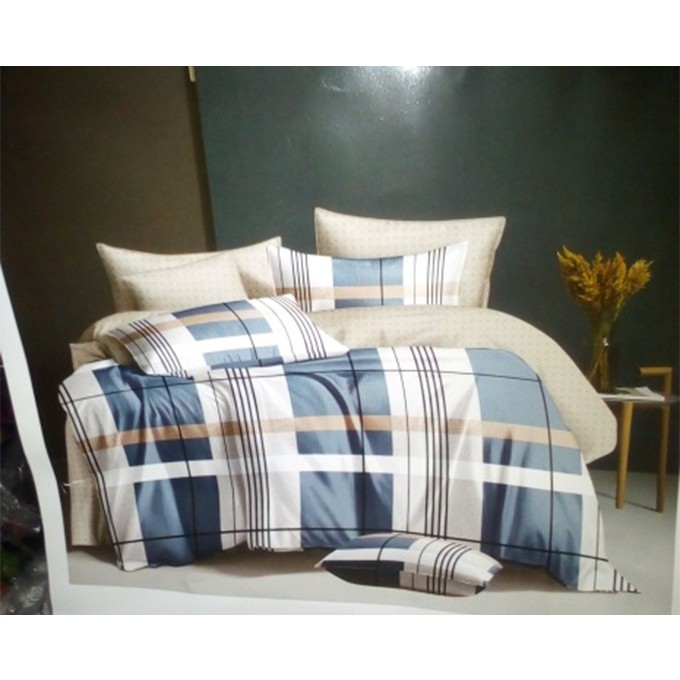 6x6 Cotton Binded Duvet Set