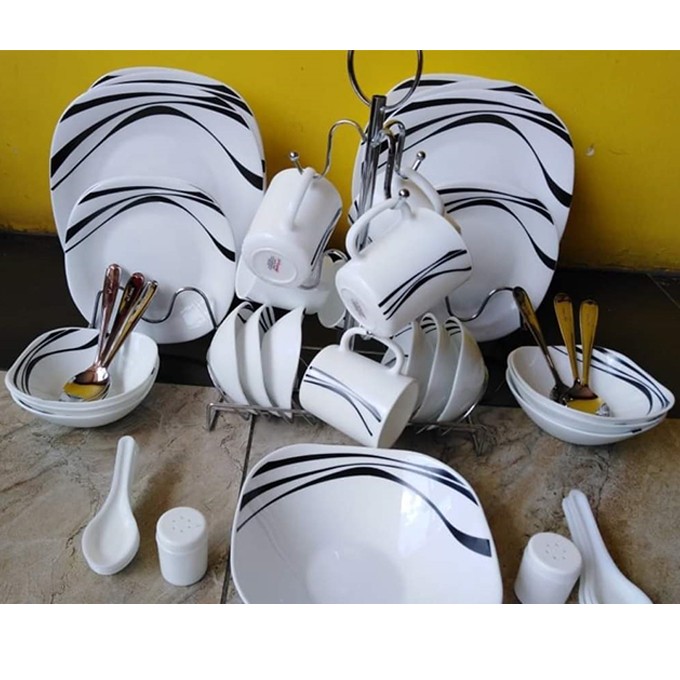 QUADRA 39pcs Dinner Set