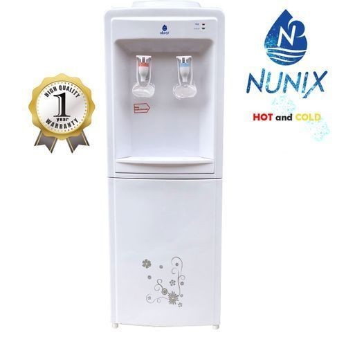 Nunix Hot And Cold Free Standing Water Dispenser R5C White